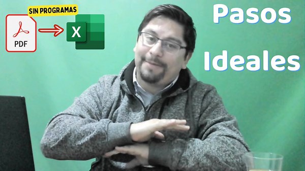 Convertir tablas de PDF a Excel de manera rápida y segura