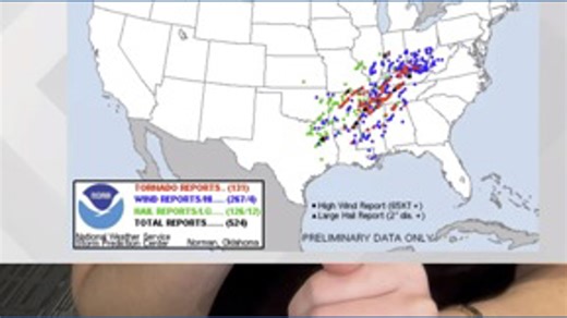 Super Tuesday tornado outbreak: This week in Wx history