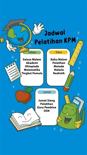 Klinik Pendidikan MIPA on Instagram: "RATUSAN GURU SUDAH BERGABUNG BERSAMA PELATIHAN YANG DIADAKAN OLEH KPM! Apa benefit yang sudah dirasakan para peserta? ✅ upgrade skill ✅ mempersiapkan siswa dalam berkompetisi ✅ support sekolah untuk lebih berprestasi. Apa saja pelatihan yang diselenggarakan oleh KPM? Simak video sampai selesai ya ⏩ Sudah siap bergabung di event Pelatihan KPM? Daftarkan diri anda sekarang juga di narahubung: ☎ 0821-1435-8620 #klinikpendidikanmipa #kpmseikhlasnya #pelatihangur