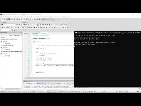 Introduction to the do-while Loop in C++ | Run Code At Least Once!