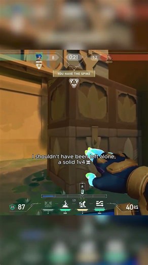 1V4 neon #valorant