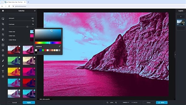 Pixlr X Section 23 Colorize