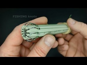 An indispensable thing for a fisherman, a hook holder (Leader), for DIY fishing