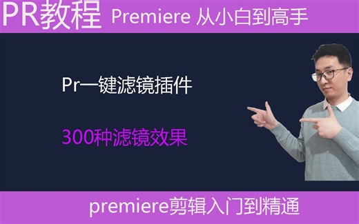 Pr教学|Pr一键滤镜插件|photo copy插件|300种滤镜效果|视频剪辑