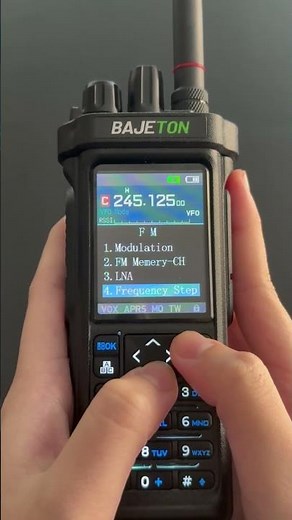 Bajeton BJ-9000/Radtel RT-950 PRO How to enter USB/LSU/CW #hamradio #walkietalkie