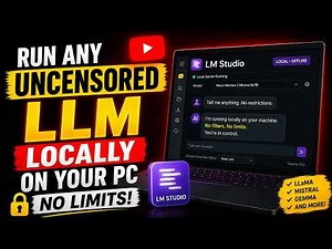 Run Uncensored LLM AI Locally on Your PC - No Limits!