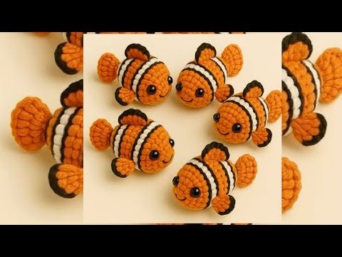 crochet pattern 🐠 Fish for biginners crochet idieas very easy ‪@SevenStar-l8s‬