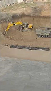 JCB Excavator in Action: The Building Machines