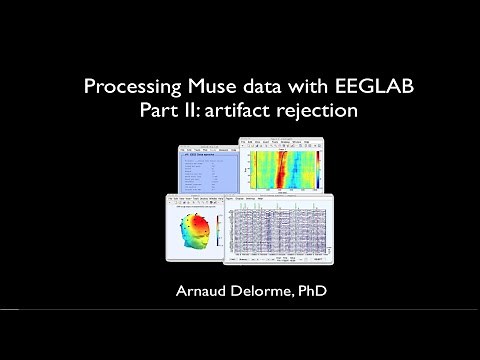 Processing Muse data with EEGLAB Part II: Artifact rejection