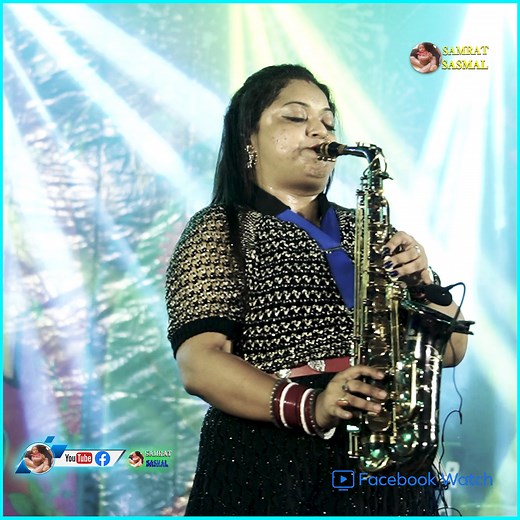 10K views · 178 reactions | Aye Mere Humsafar - Saxophone Music On Live Stage Performance | Samrat sasmal | Facebook