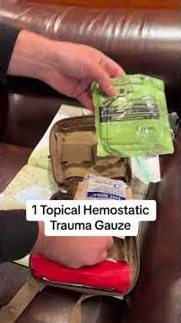 What do you carry in your first aid bag?