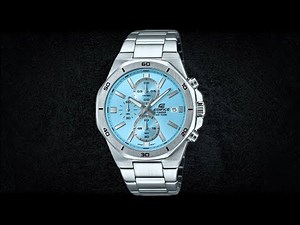 Edifice Casio Analog Blue Dial Men's Watch