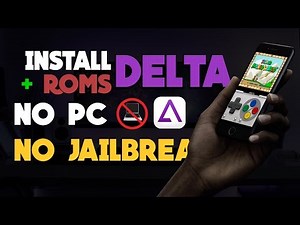 Install DELTA Emulator GBA & SNES Games FREE iOS 9 - 10 NO PC NO Jailbreak