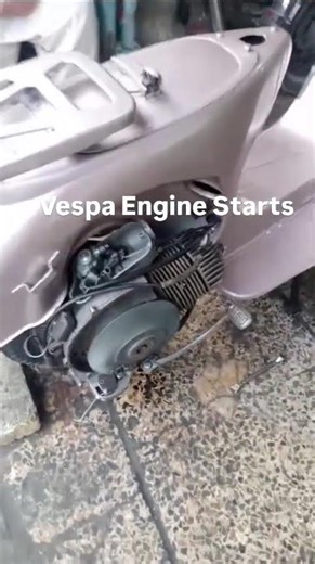 Vespa Engine Starts