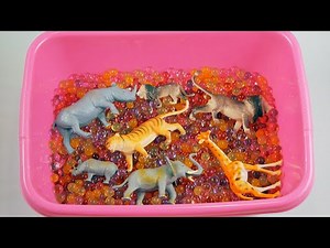 Παιχνιδι για παιδια | Λεκανη με μπαλιτσες | Ζωα της ζουγκλας | Βιντεο για παιδια | KID'S VIDEO