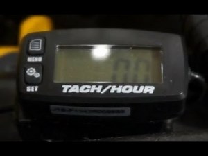 Replacing the Battery in Your Searon Inductive Tachometer / Hour Gauge