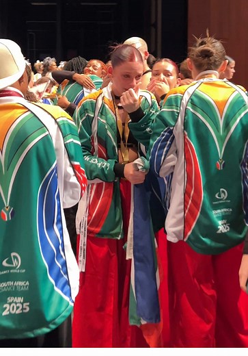 Sudáfrica brilla en la Copa Mundial de Danza 2025