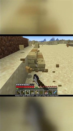 In Minecraft gibt es kein Plastik - Kekser74 spielt Minecraft - Shorts aus Folge 175