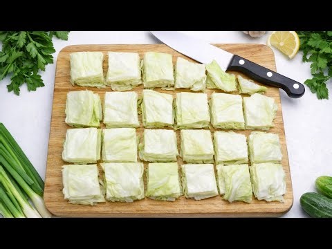 تفريز الكرنب لرمضان بخطوات ذكية يوفر وقتك | Freezing Cabbage for Ramadan | مطبخ منى | Mona's kitchen