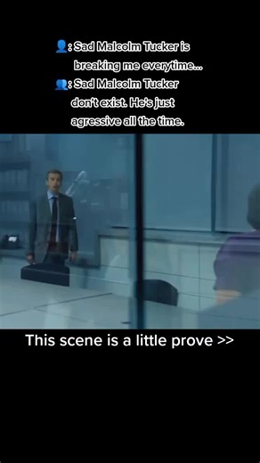 Everytime when this comes.. Like everyone thinks that he'll scream at her and make her down, but he talked about his feelings and opened up about the job. He is just very stressed and under to much pressure. Malcolm deserved so much better and he's just a human being at the end. He tries his best always and yeah he swears a lot but it's understandable tbh. I love when he opens up about the job, but it's always so sad in my opinion.. 🥺❤️💔 #malcolmtucker #petercapaldi #thethickofit #ttoi #malcol