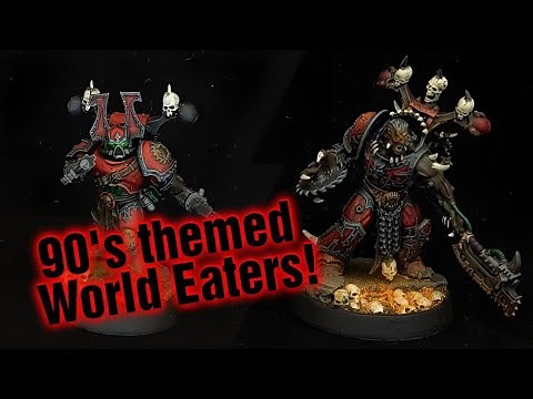 Quick and Efficient World Eaters | Warhammer 40k Speed Painting Guide