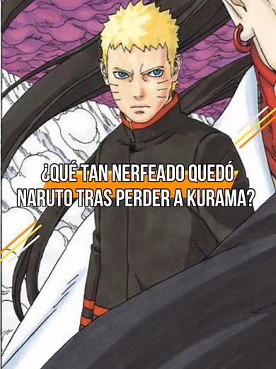¿Qué tan Debil es Naruto Actualmente? #modosabio #naruto #lentejas #kurama #narutofan #parati #follow