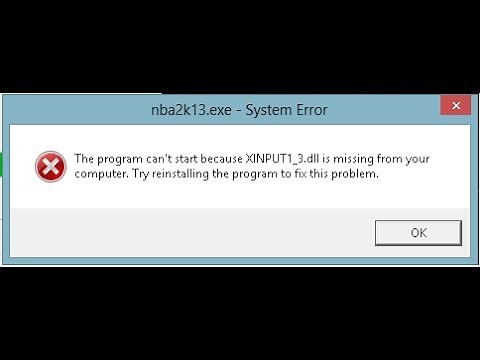 How to fix xinput1_3.dll is missing, d3dx10_42.dll, or any missing dll files?