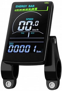 M6C Fatbike Display - Kleurenscherm - 5-Pin - Prestaties Geoptimaliseerd - USB-ingang | bol