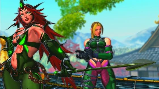 Street Fighter X Tekken playthrough - Poison and Nina (Team Poison us!)