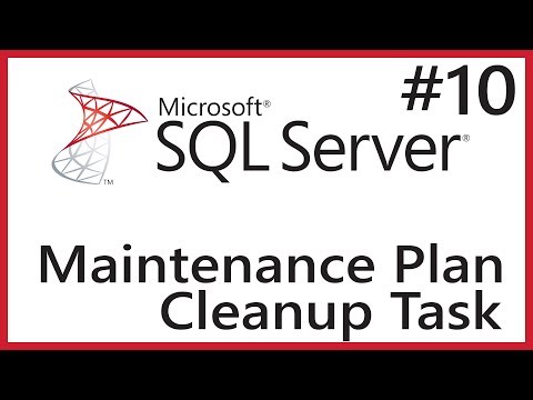 Maintenance Plan Cleanup Task | MSSQL Server Eğitimi | 10. Ders