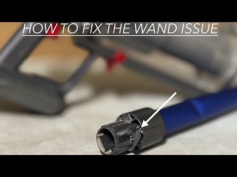 DYSON V11 - HOW TO FIX THE BROKEN WAND CONNECTOR