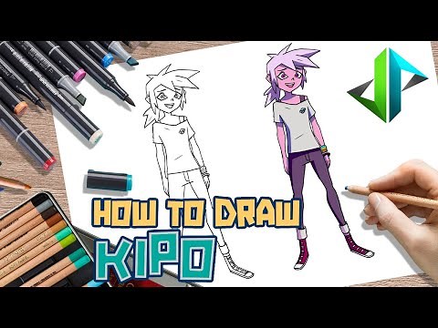 [DRAWPEDIA] HOW TO DRAW KIPO FROM KIPO AND THE AGE OF WONDERBEASTS - STEP BY STEP DRAWING TUTORIAL