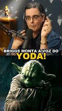 Guilherme Briggs monta a voz do Yoda ao vivo, camada por camada