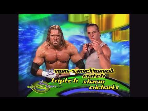WWE Summerslam 2002 Match Card HD