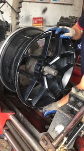 Rim Dent Repair Process. #mechanic #mechanicsteve #automobile #rimrepair #automobile #automechanic | Mechanic Steve