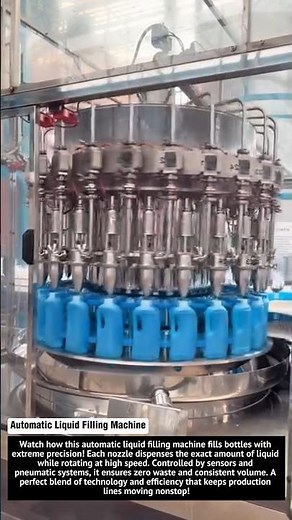 Automatic Liquid Filling Machine – Precision Meets Speed! ⚙️💧
