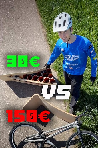 Fahrrad Rampe: Höher fliegen möglich? #Bike #mtb
