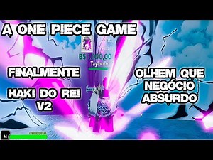 Using Conqueror Haki V2 in A One Piece Game - AOPG