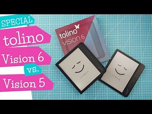 Der neue Tolino Vision 6 ! Unboxing , Review und Vergleich zum Vision 5 | eReader Tolino | mommymade