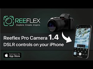 REEFLEX Pro Camera 1.4 | DSLR camera controls & Slow Shutter modes, on your iPhone