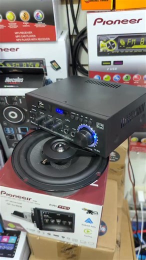 **🔥🚀MINI AMPLIFICADOR AK45 PRO CON BLUETOOTH USB , CONTROL REMOTO Y PUERTOS DE MICRÓFONO 💯🤩** #audiotech #musicaencasa #bluetooth | Power Bank C.A