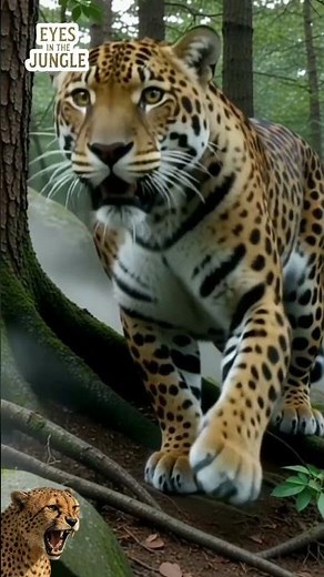 The Majestic Giant: Leopard Up Close! #animals #animallife #wildanimals