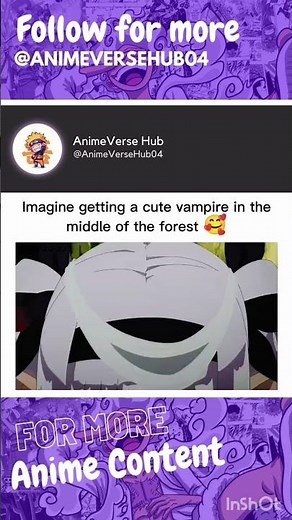 The Cutest Vampire Girl 😈❤️ You’ll Ever See!! | Anime Edit | AnimeVerseHub #anime #animeedit