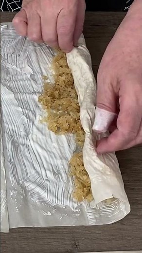 Káposztás rétes elkészítése