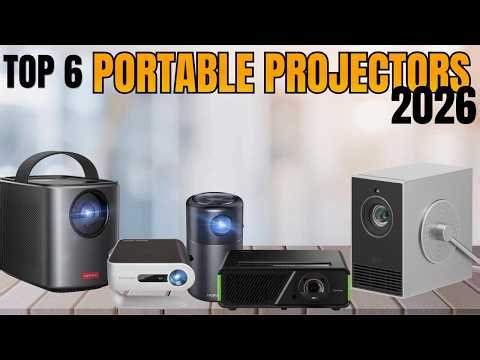 6 Best 4K Portable Projectors in 2026 – Ultimate Gaming & Movie Experience!