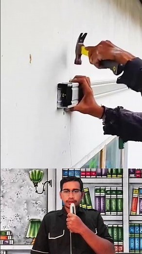 installing brackets on the wall to install C channels from the network #network #bracket