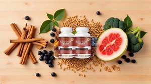 Blood Sugar Complex Supplement - Supports Healthy Blood Sugar Levels, All Natural with Cinnamon Bitter Melon Chromium Garlic Hibiscus Olive Leaf Mulberry Non-GMO - 120 Capsules