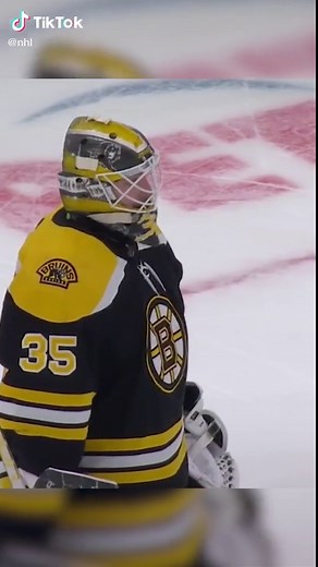 Heartwarming Goalie Hug Moment with NHL Bruins
