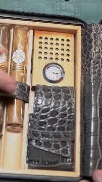 The best travel cigar humidor we've tested! | Humidor | Cigar case