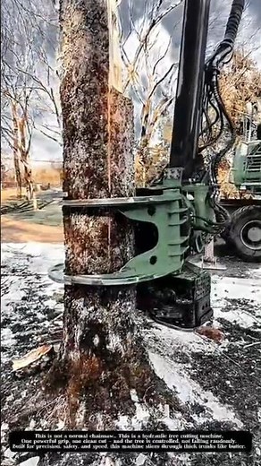 Power Tree Cutting Machine in Action! #shorts